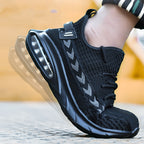 Flying-Woven Air Cushion Anti-Stab Safety Shoes
