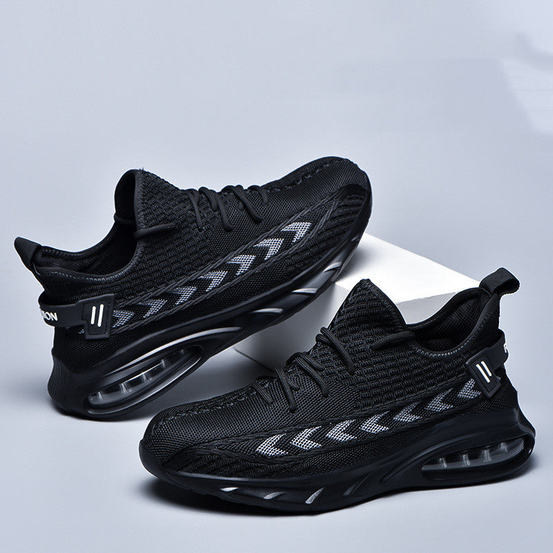 Flying-Woven Air Cushion Anti-Stab Safety Shoes