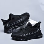Flying-Woven Air Cushion Anti-Stab Safety Shoes