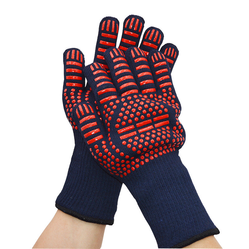 Flame-Retardant Cut-Resistant Heat-Resistant Gloves