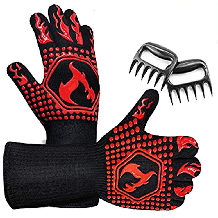 Flame-Retardant Cut-Resistant Heat-Resistant Gloves