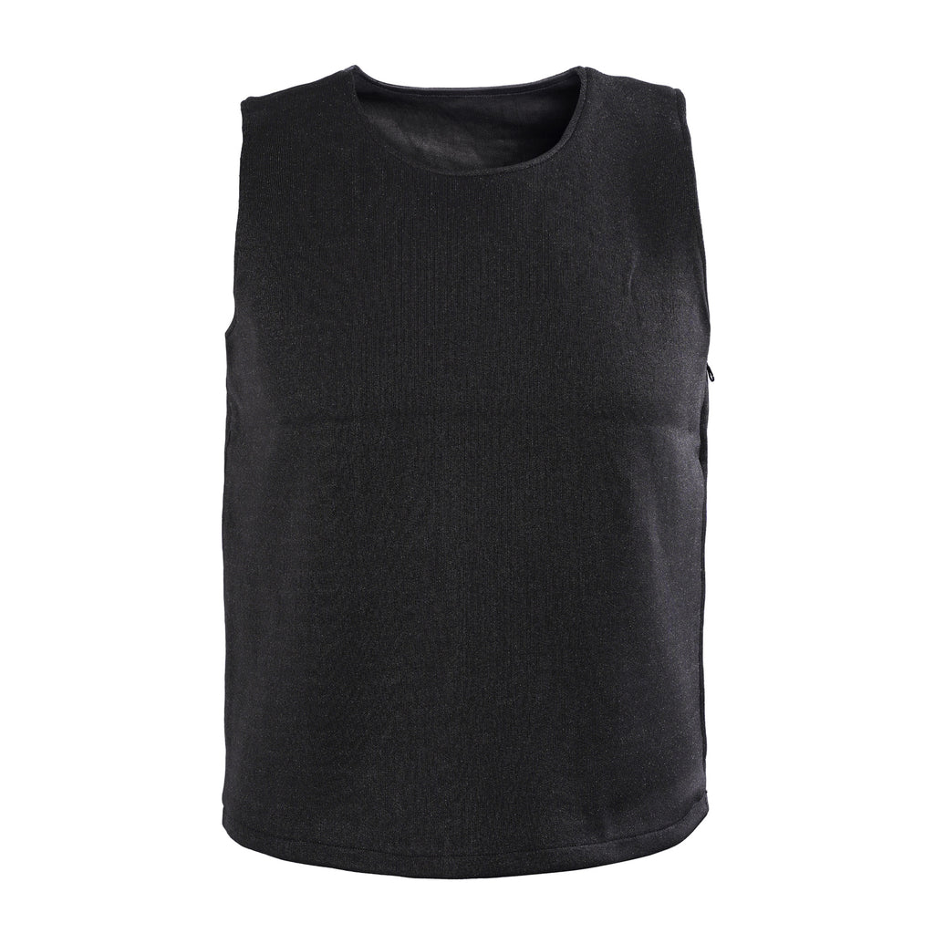 Black Double-Layer Cut & Stab-Resistant Vest