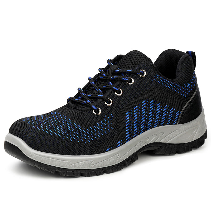 Breathable Flyknit Anti-Static Safety Shoes (Anti-Smash & Anti-Stab)