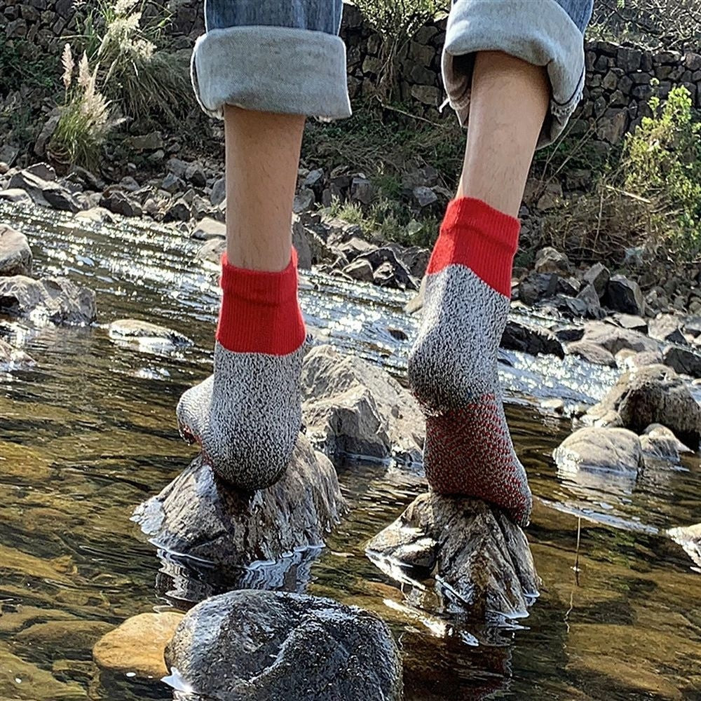 Cut-Resistant Non-Slip Outdoor Toe Socks